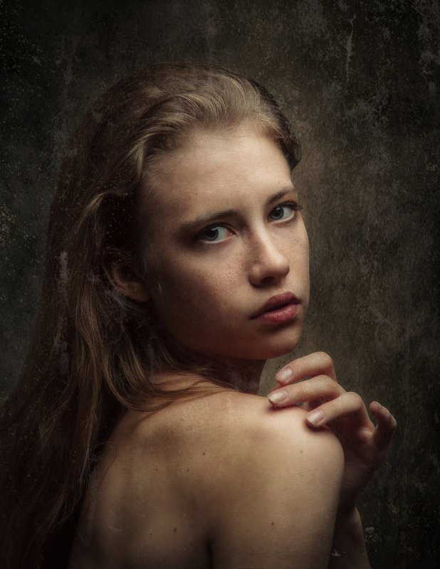 женский, портрет Далияphoto preview