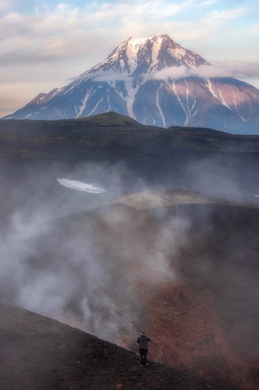 камчатка,вулкан,толбачик в стране вулкановphoto preview