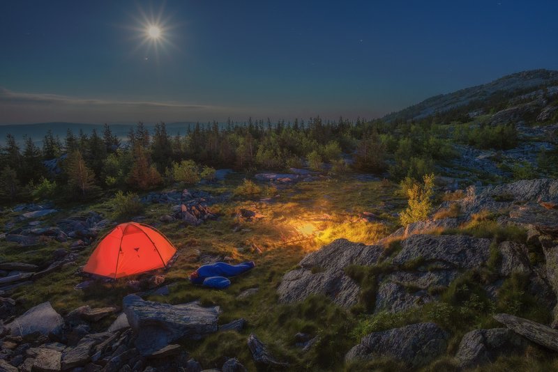 Лунная ночьphoto preview