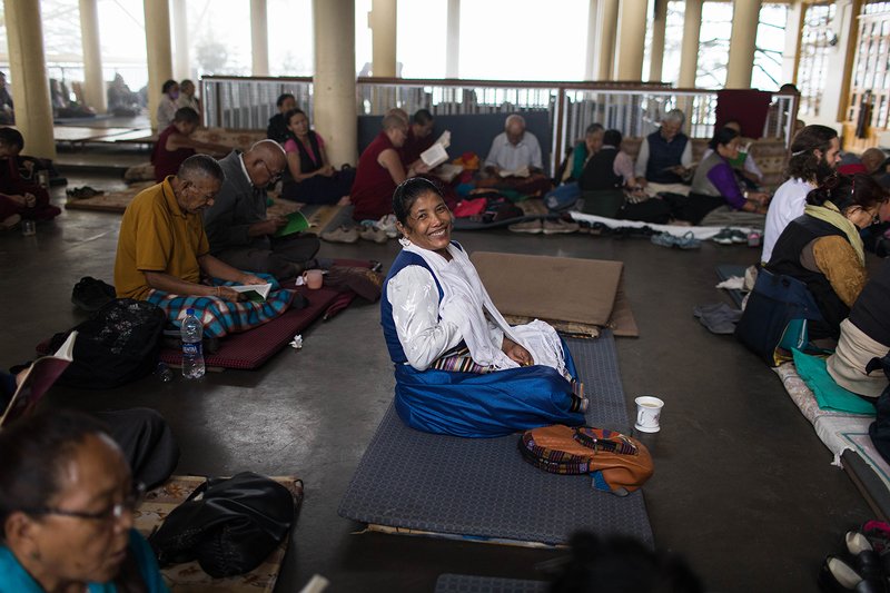 Пуджа за здоровье Далай Ламы. Индияphoto preview