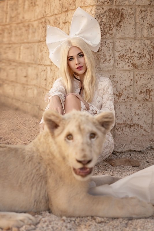 девушка лев кукла сказка Игрушка для куклыphoto preview