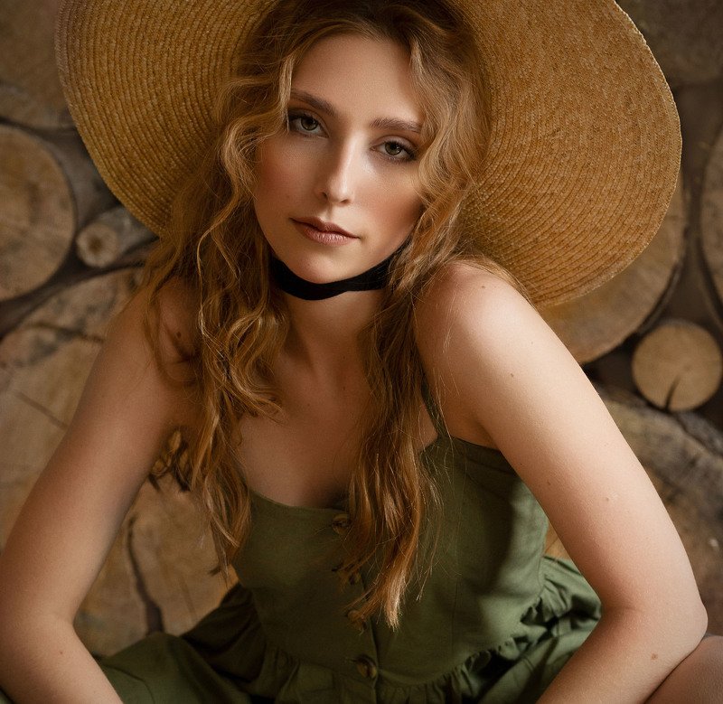 female, female portrait, portrait, blond, hat, natural, портрет, женский портрет, блондинка Polinaphoto preview