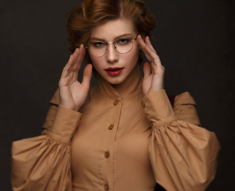 portrait, female, glasses, female portrait, портрет, женский портрет Anastasiaphoto preview