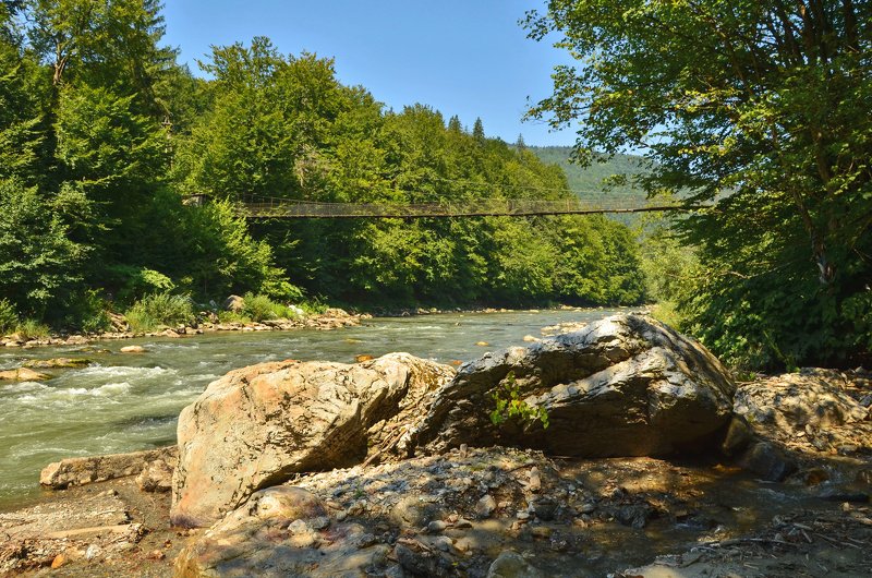 лето, июль, карпаты, горы, тиса Летние Карпатыphoto preview