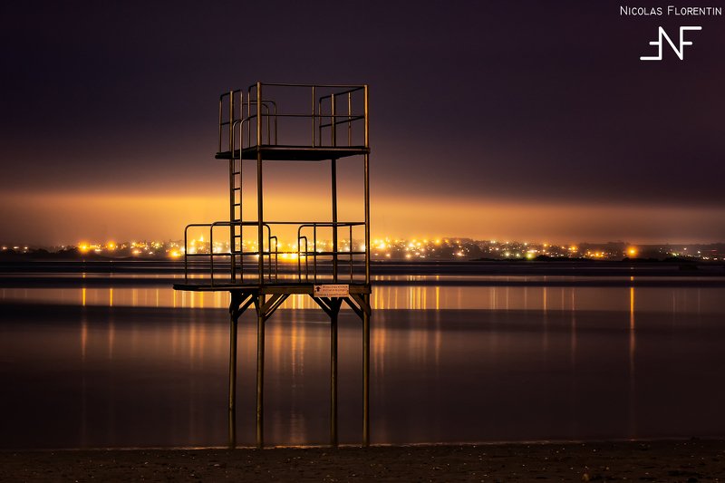 night; landscape; seascape; light; water; longexposure Grande Grevephoto preview