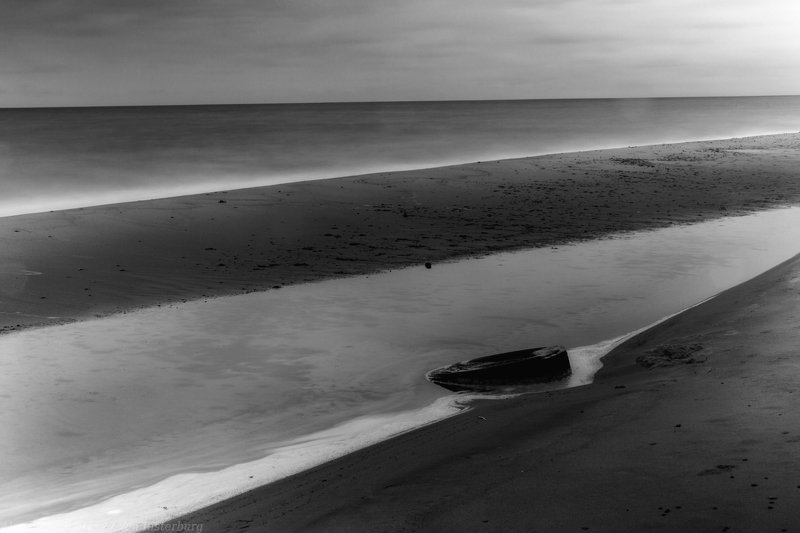 landscape, seascape, sea, baltica, ostsee, kaliningrad, калининград, балтика, long exposure, bnw, monochrome, black and white, чб ***photo preview