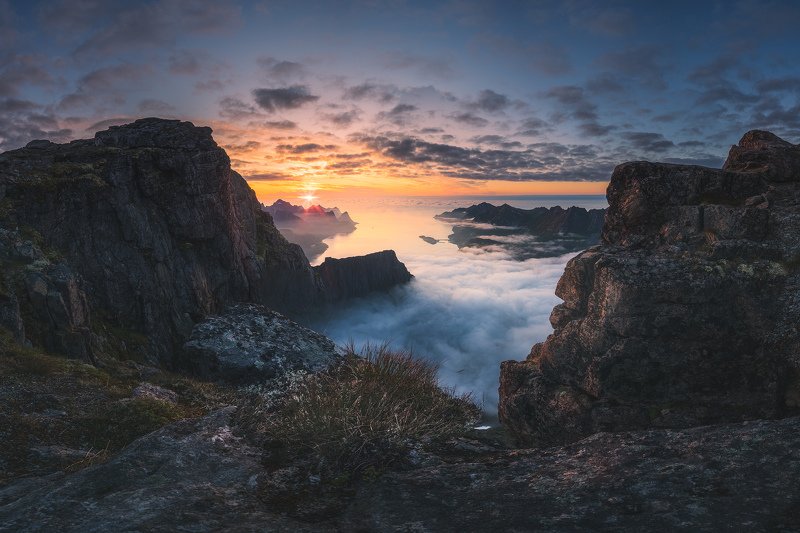 senja, norway, sunset, mountains Senjaphoto preview