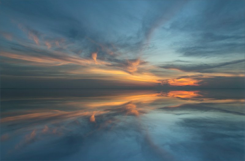 пейзаж закат красота краски природы Волшебные краски закатаphoto preview