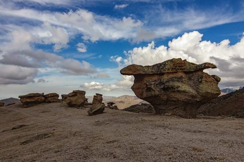 горы, альпинизм, кавказ, ледники каменные грибы...photo preview