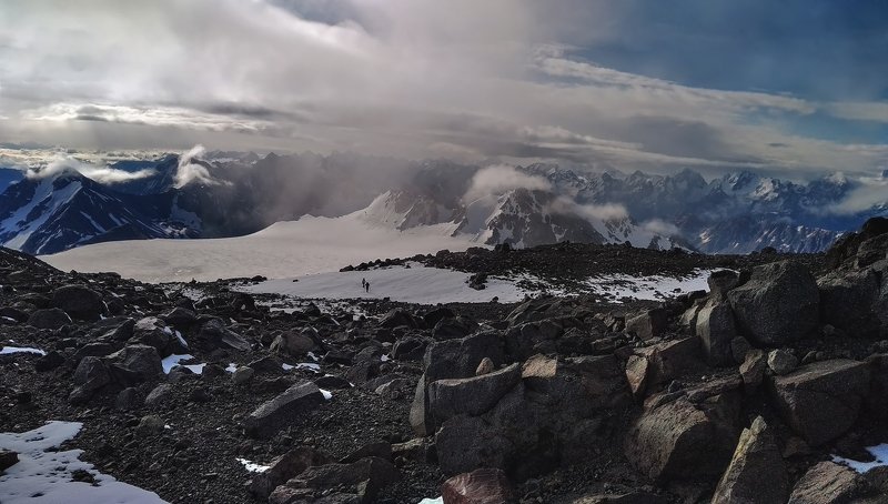 горы,восхождение,кавказ,облака,эльбрус за гранью...photo preview