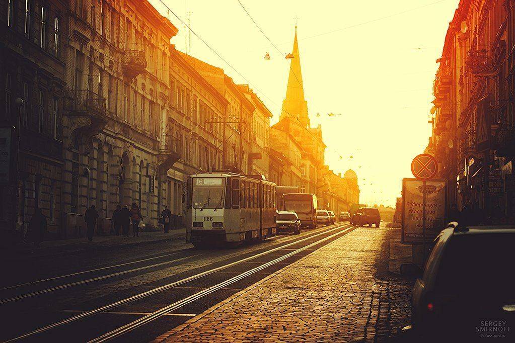Трамвай. Автор: Смирнов Сергей львов, трамвай, Смирнов Сергей
