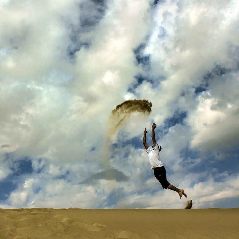 Land to sky and sandphoto preview