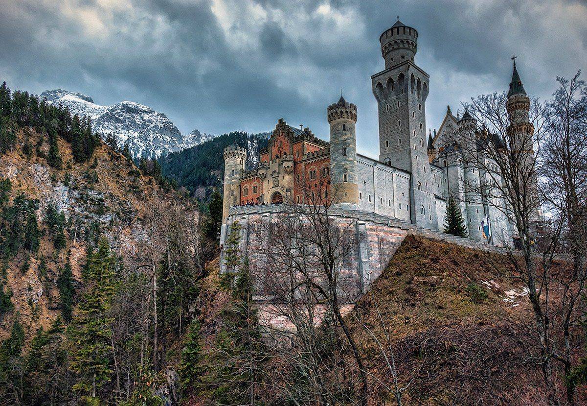 Про лебединый утёс в Баварских Альпах. Автор: Игорь Мелекесцев , Игорь Мелекесцев