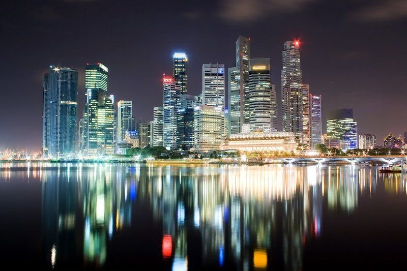Singapore  at nightphoto preview