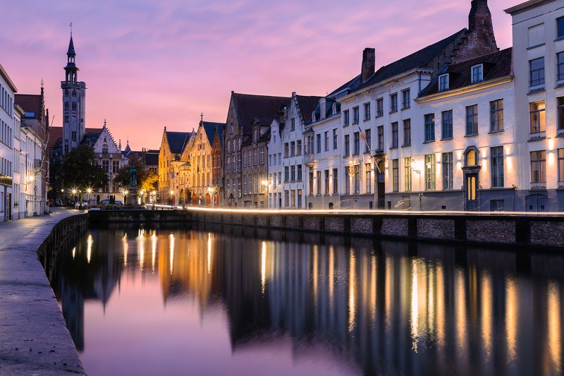 брюгге Закат в Брюггеphoto preview