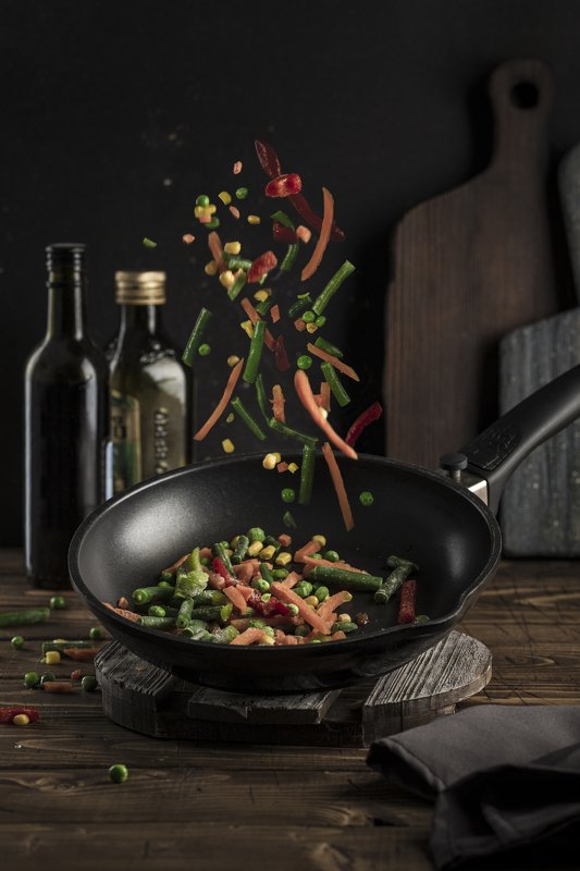 food, fly, dark, veg, еда, овощи Frozen vegphoto preview