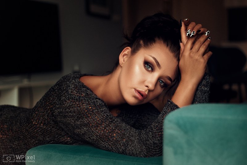 portrait women brunette eyes women by wpixel (More Than Beauty)photo preview