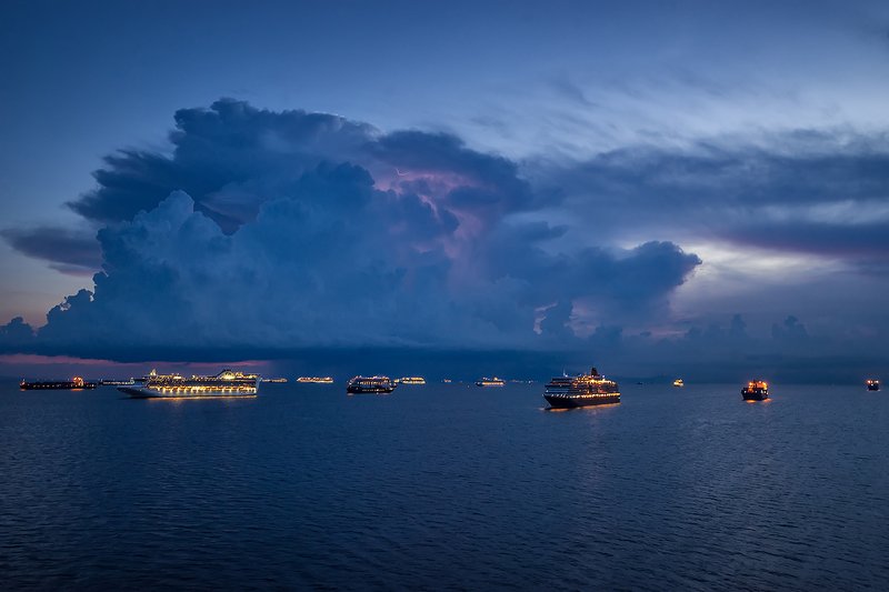 sea , sunset , sky , cruise ships , princess cruise , trip , tourism , cruise photo preview