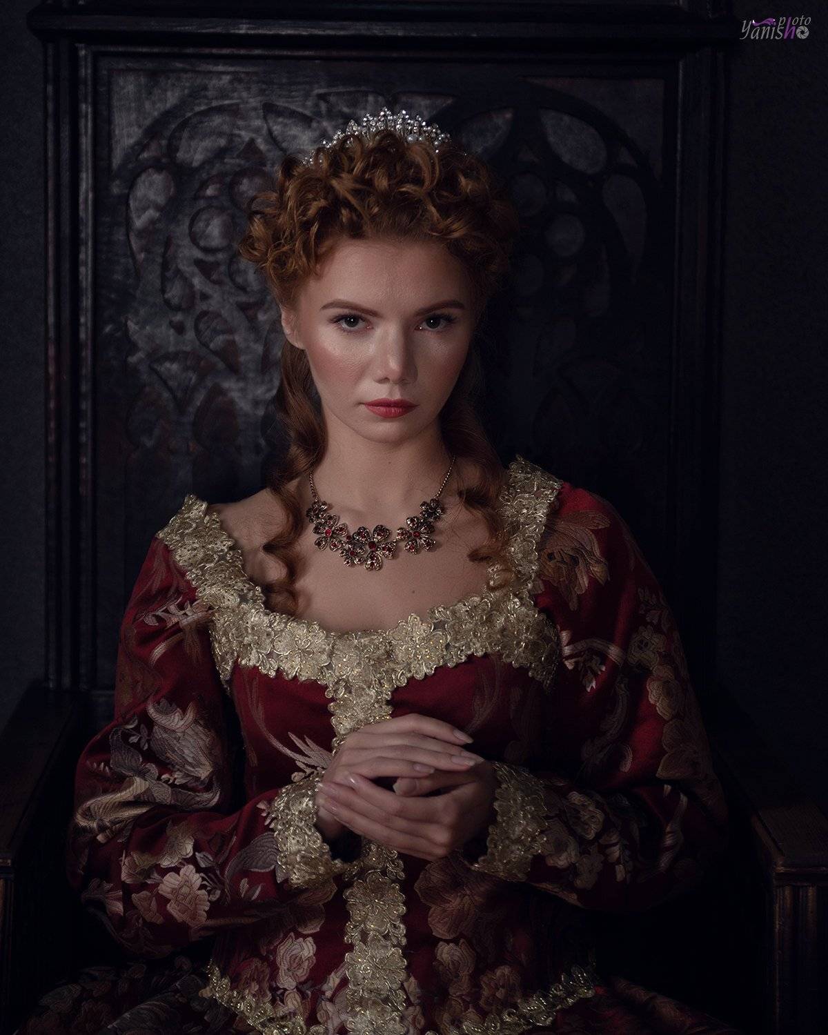 Елизавета I. Автор: Янина Ермакова фотосъемка, портрет, история, девушка, историческаясъемка, МарияСтюард, двекоролевы, девушка, рыжая, ЕлизаветаI, Янина Ермакова