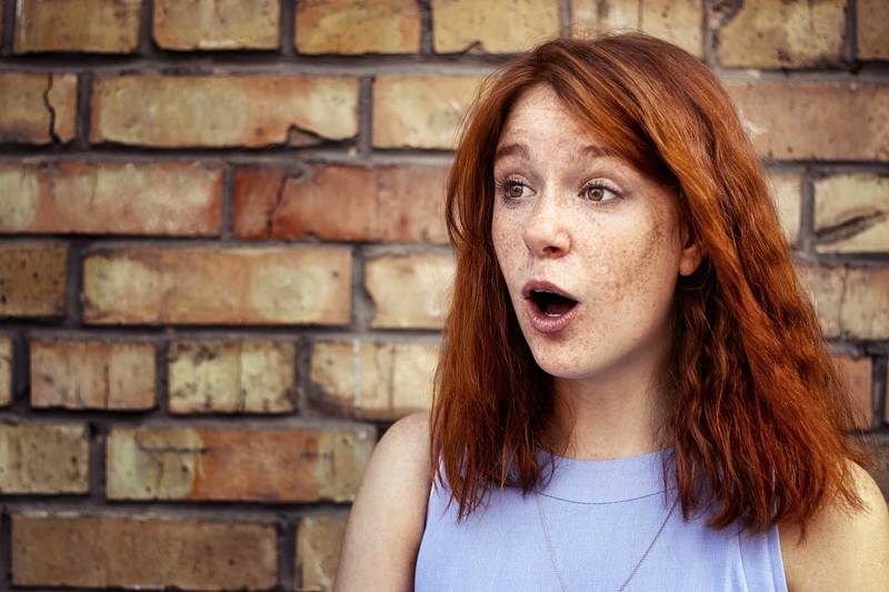 People,  Female, Portrait, Headshot, Studio Shot, Beauty, Red, red hair, ginger, rufous, carroty, foxy, Judas-coloured, red-haired, freckles, cute, young, Teenager, Teenage Girl, Girl, Looking At Camera, Close-up, Human Face, Day, Маргоphoto preview