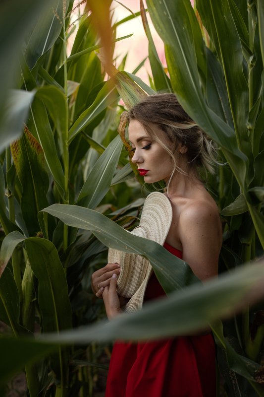 beautiful woman photo preview