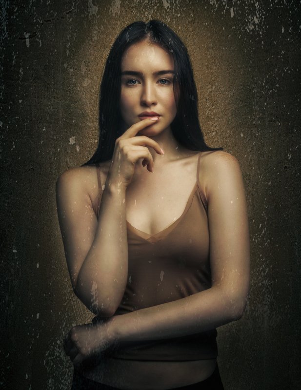 женский портрет,студийный портрет,красивая девушка Екатеринаphoto preview