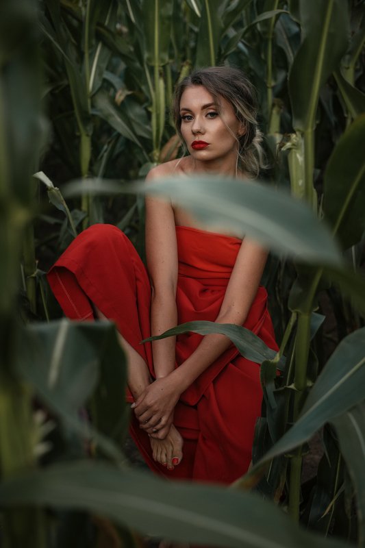 beautiful woman photo preview