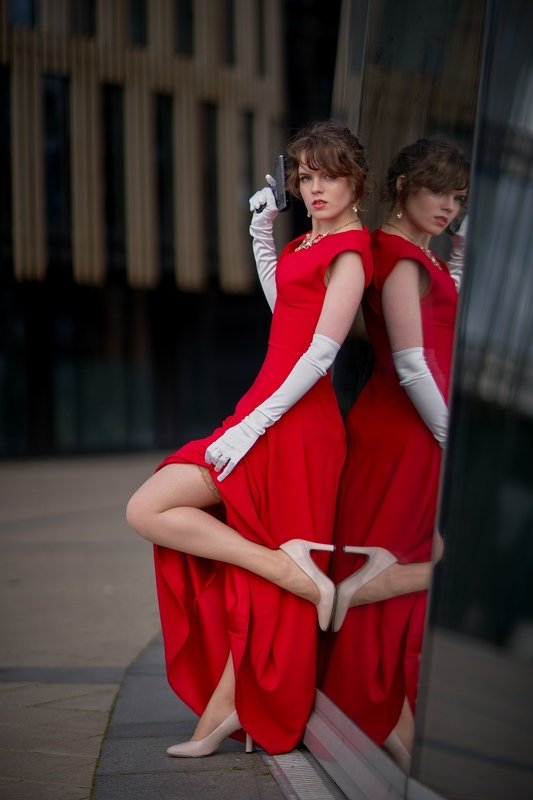 портрет, жанр, portrait, rekhov По мотивам Джеймса Бондаphoto preview