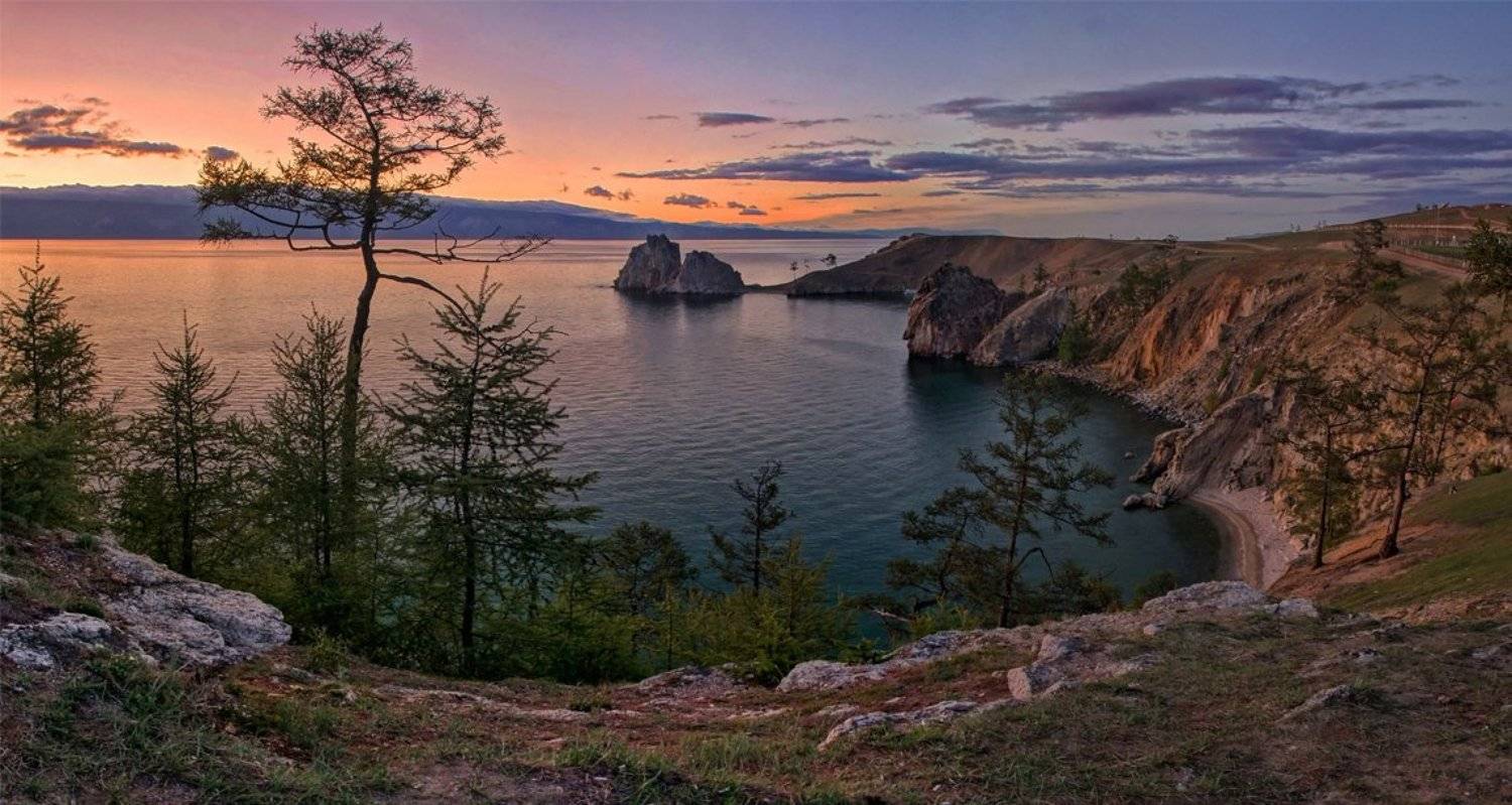 Байкальский вечер.. Автор: Андрей Грачев байкал, ольхон, шаманка, Андрей Грачев