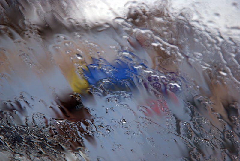 дождь Акварельphoto preview