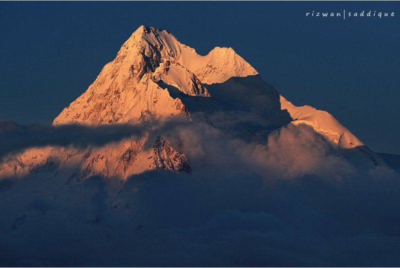 Kunyang Chhish 7852m. Hispar Muztagh Range Karakoram Pakistan.photo preview