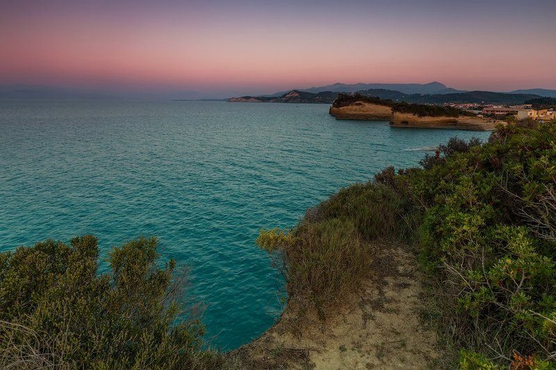 Canal d`Amour  деревня Сидари, Закат.photo preview