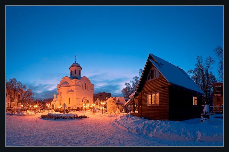 церковь, преображения, господня, люберцы, зима, мороз, закат ЦЕРКОВЬ ПРЕОБРАЖЕНИЯ ГОСПОДНЯ.photo preview