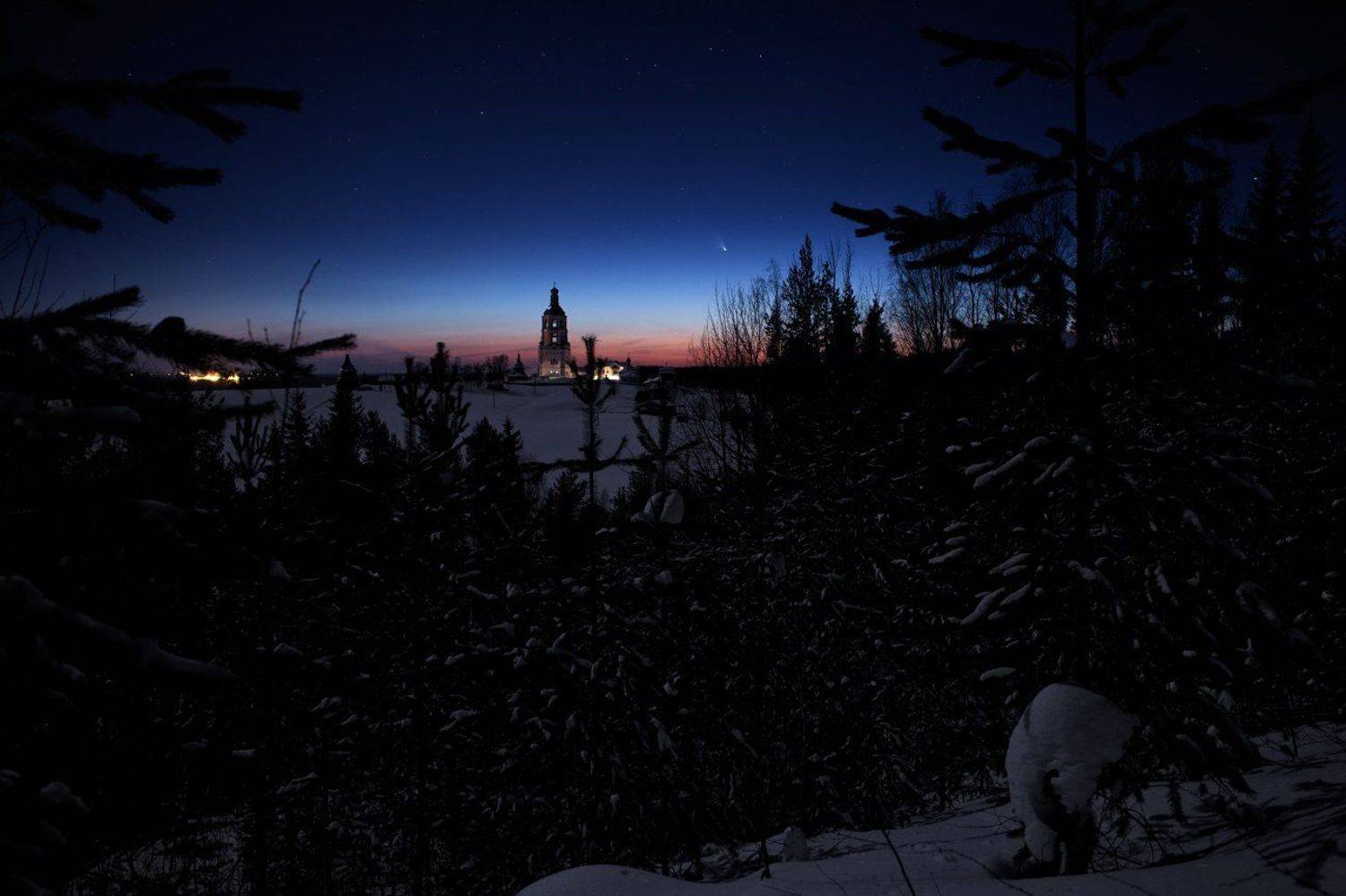 Наблюдая за кометой Panstarrs. Автор: Смилык Павел , Смилык Павел