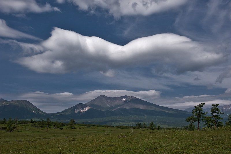 камчатка, влукан, иульт, долина, реки, сторож Иультphoto preview