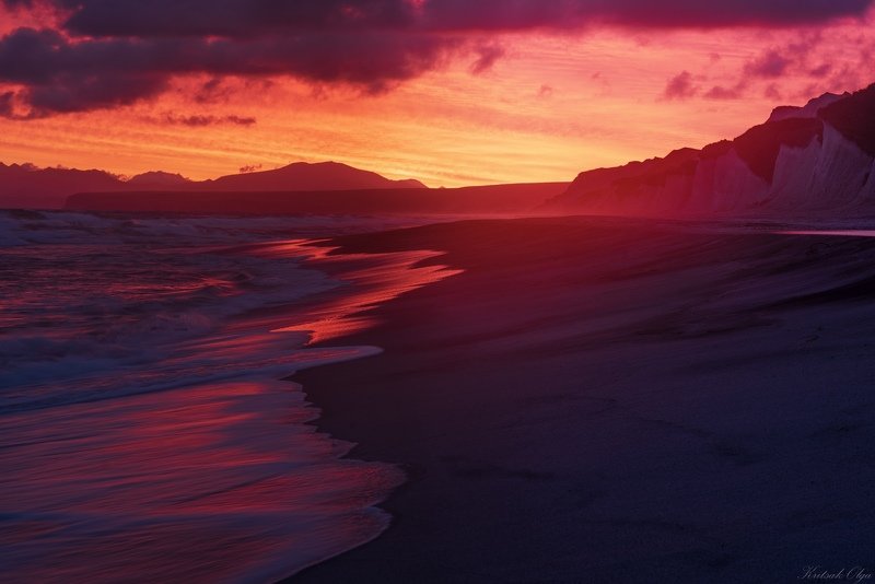 Рассвет на Белых скалахphoto preview