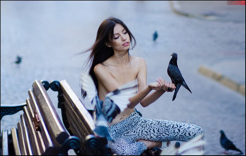 Любовь и голуби ©photo preview