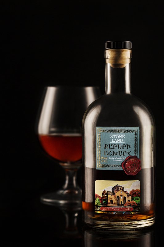 Коньяк, Армения, алкоголь, напиток, бутылка, бокал Cognacphoto preview