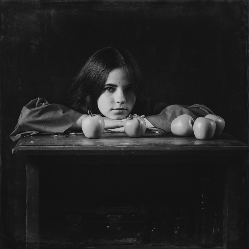 яблоки детское фото постановка вера шамраева С яблокамиphoto preview