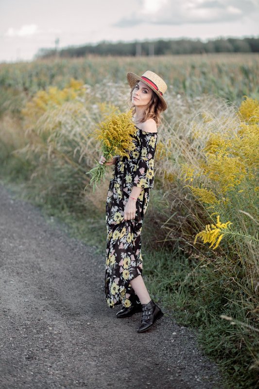 девушка, портрет, природа, фотосессия Аняphoto preview