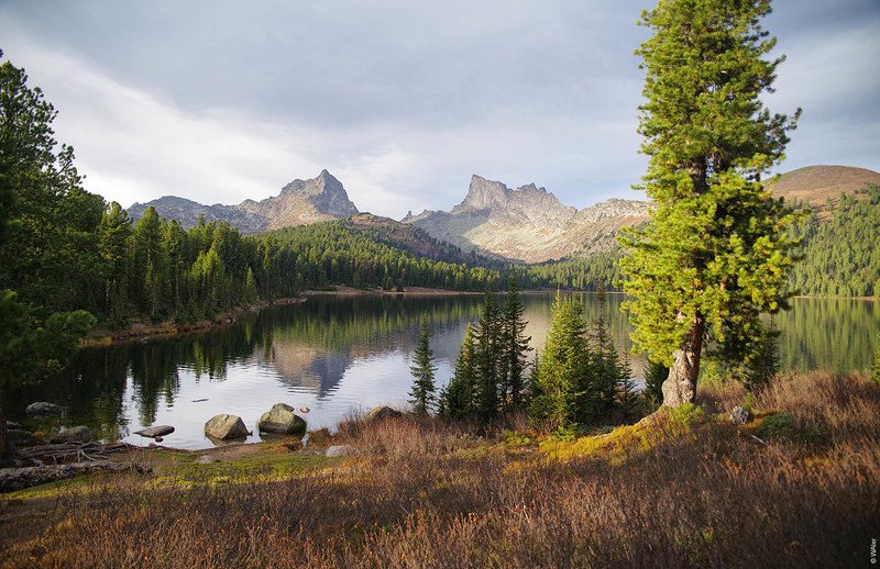 ергаки Вечер на Светлом озереphoto preview