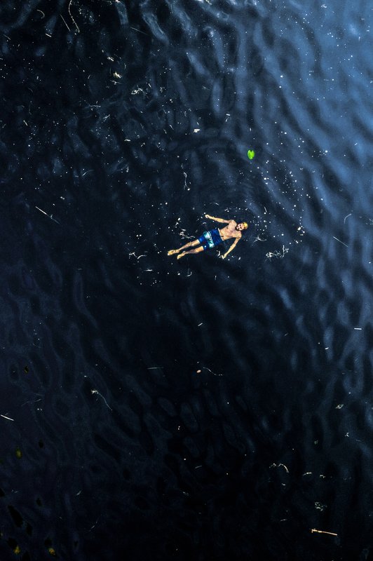 float, people, drone, dji, canada, water, swim, surface, portrait, guy, person, aerial, Sunset joyphoto preview