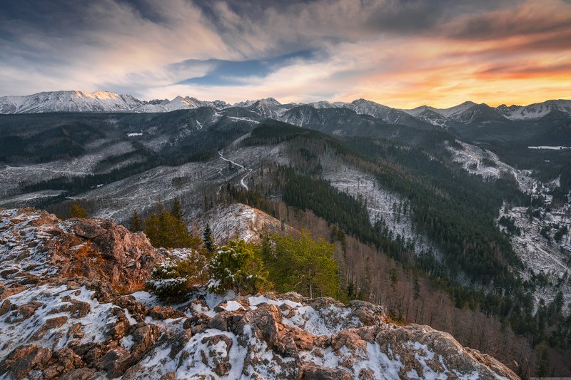 #landscape #panoramic #photo #adventure #sunset  #mountains #nature #forest #outdoors #sky #snow Nosalphoto preview