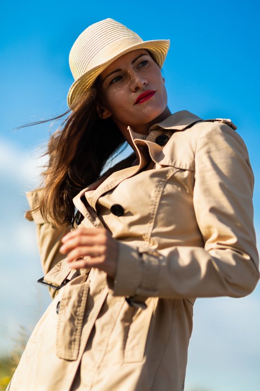 портрет, женский портрет, уличный портрет, шляпа, portrait, woman portrait, street portrait, hat, colour, цвет ***photo preview