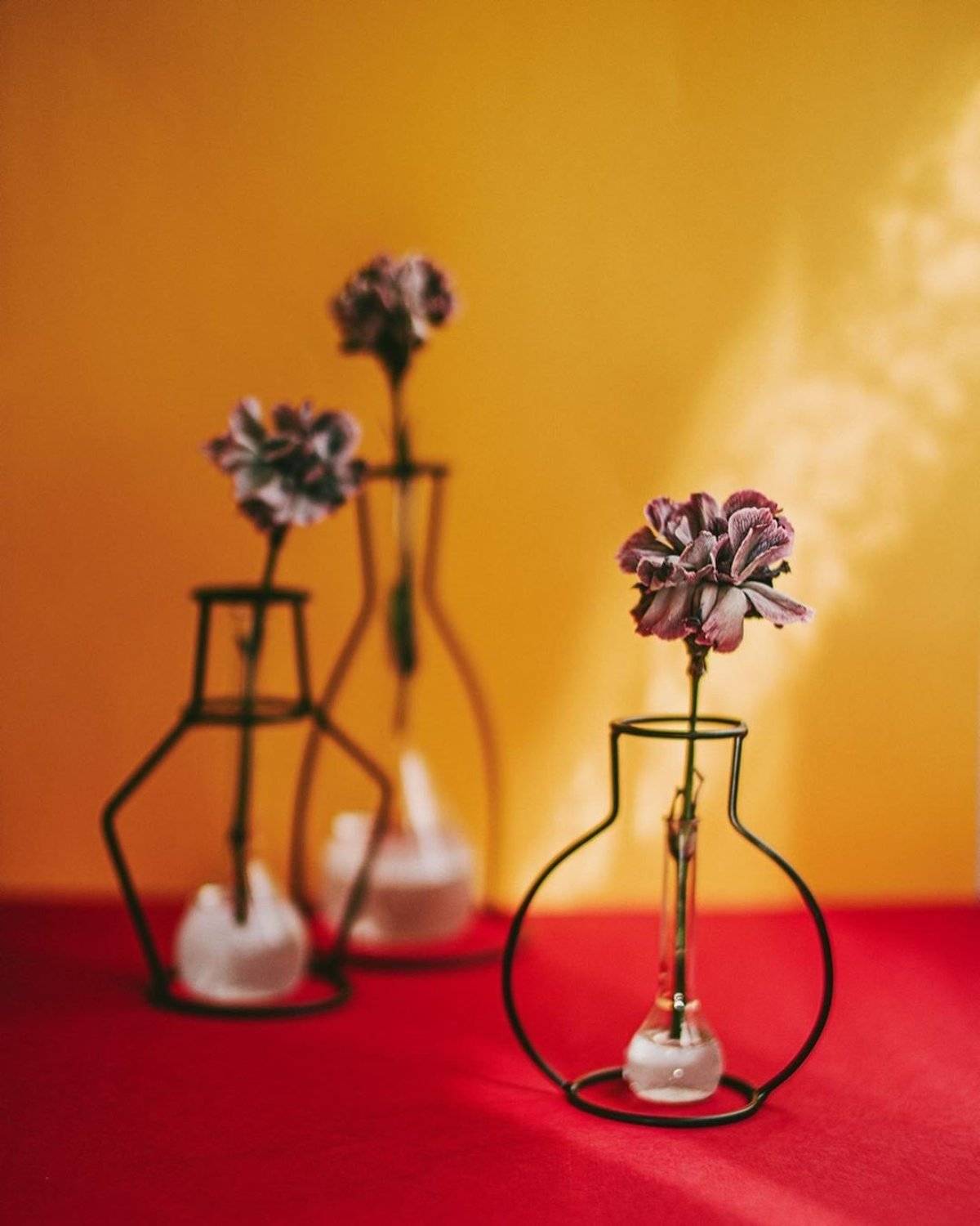 Автор: Анастасия Зубкова абстракция, цветы, красное желтое, Анастасия Зубкова