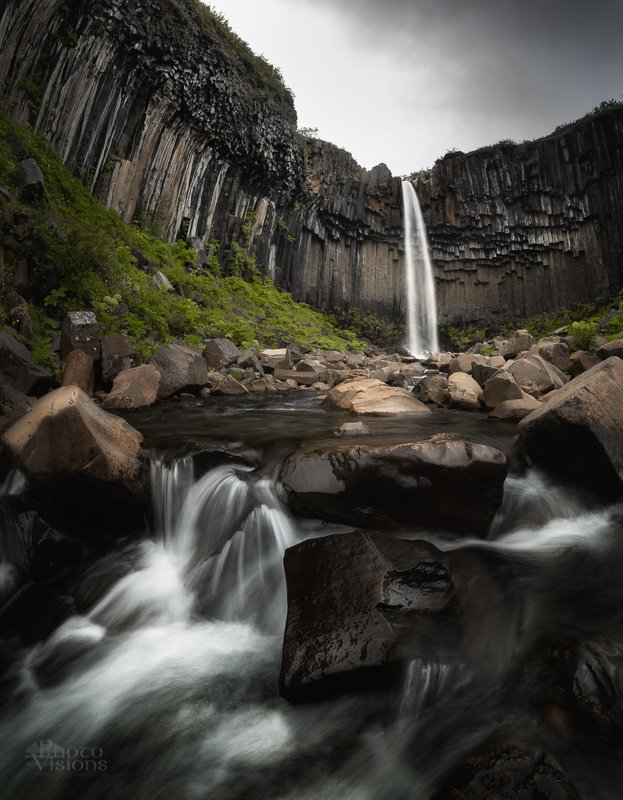 iceland,waterfall,falls,river,volcanic,basalt,rocks,icelandic,svartifoss Svartifoss, Icelandphoto preview