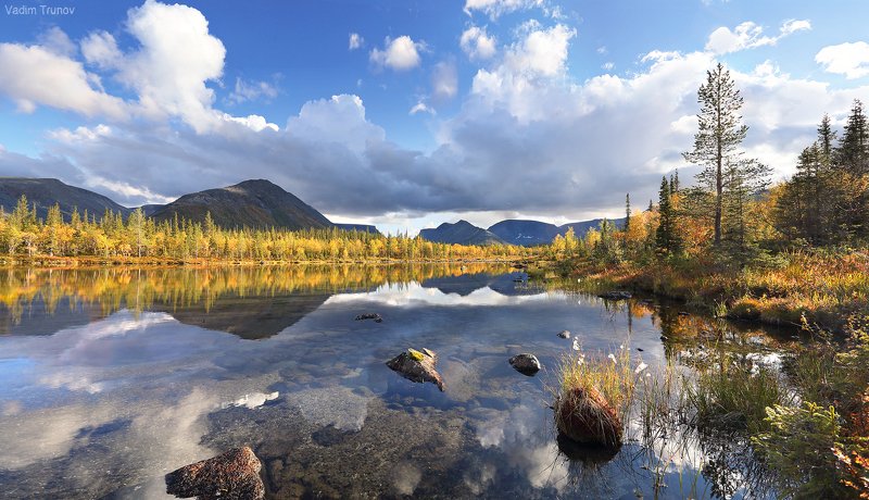 кольский, север, заполярье, хибины Лесное озероphoto preview