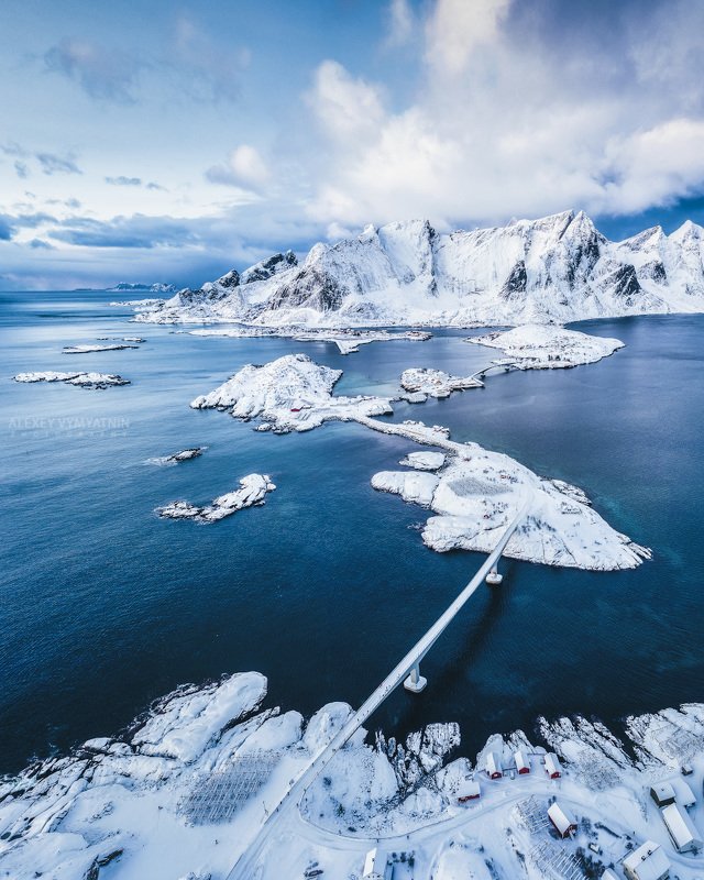 lofoten, norway, norge, drone, winter, mavic2pro, djimavic, outdoor, landscape Feeling Freedomphoto preview