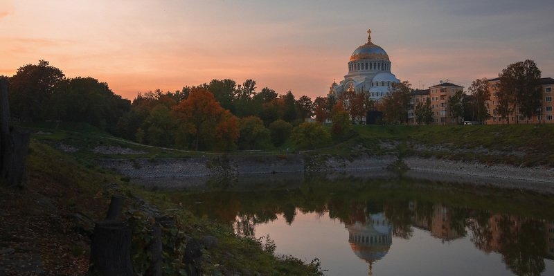 вечер, закат, город, архитектура, осень Вечер Бабьего летаphoto preview