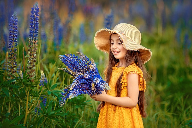 kid, kids, child, children, childhood, girl, lupin, children portrait, children portraits, дети, девочка, люпины, детская фотосессия, детская фотография, children photography, дети модели, дети модели москва Изабеллаphoto preview